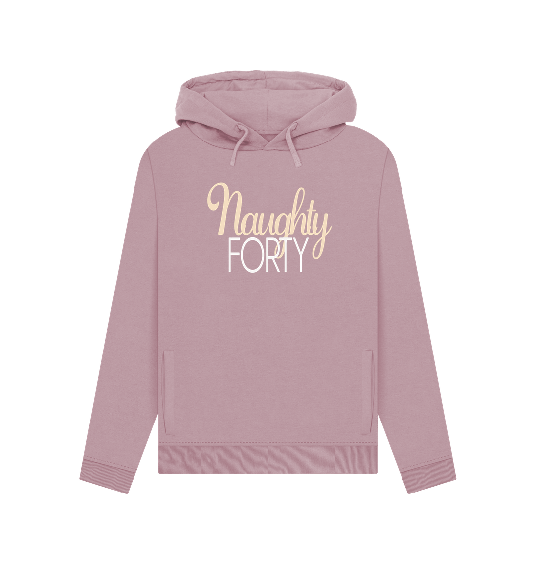 Mauve Naughty Forty Women's Hoodie