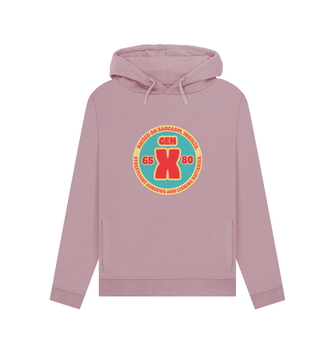 Mauve Gen X Women's Hoodie