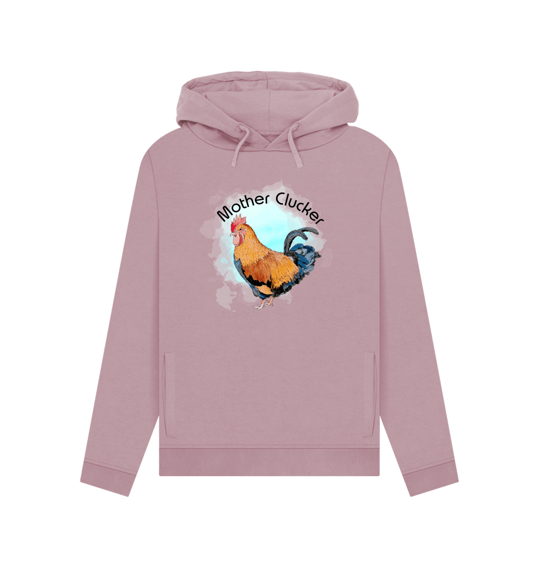 Mauve Mother Clucker Women's Hoodie