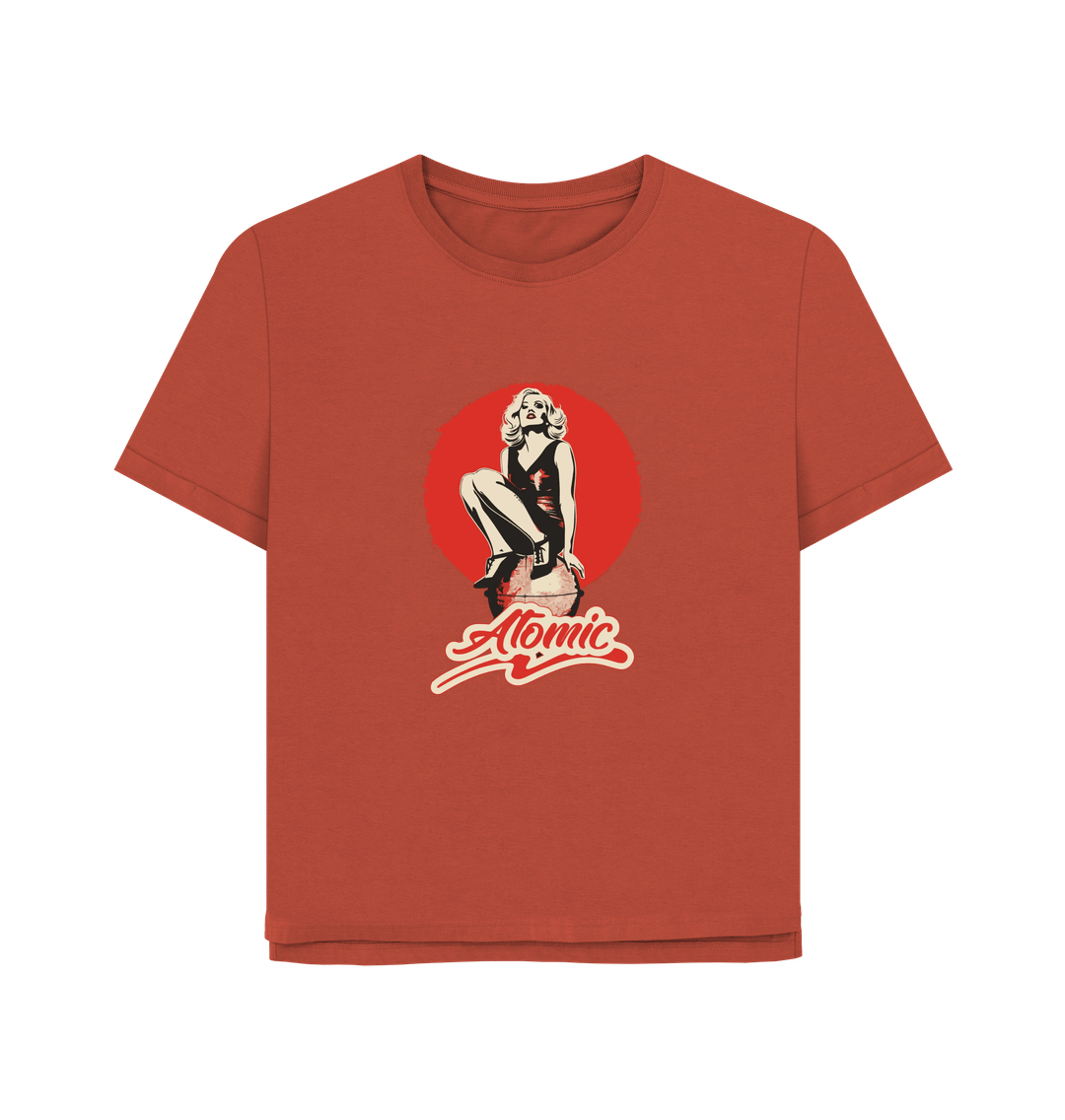 Rust Atomic Women's Relaxed Fit T-shirt