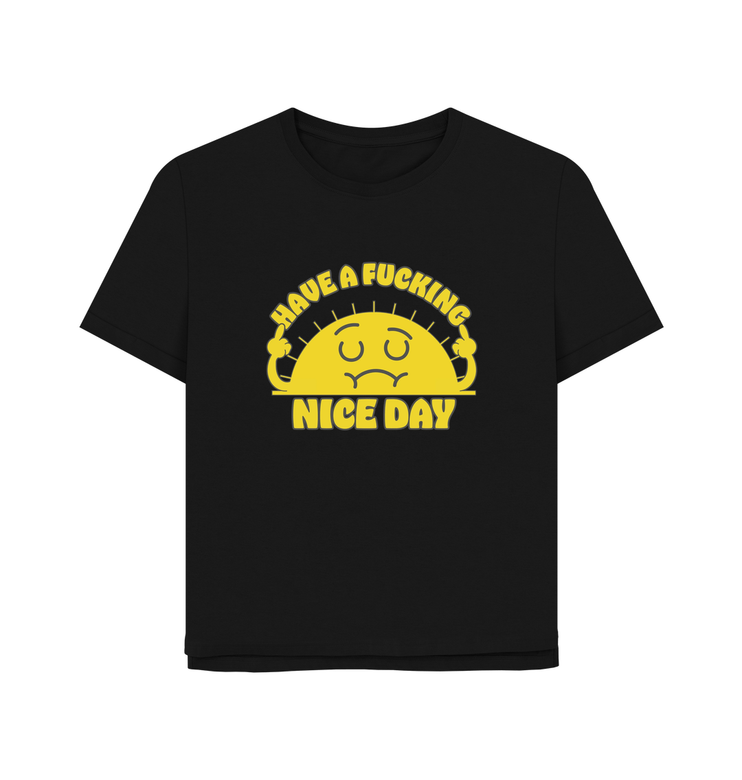 Black Printed T-shirt