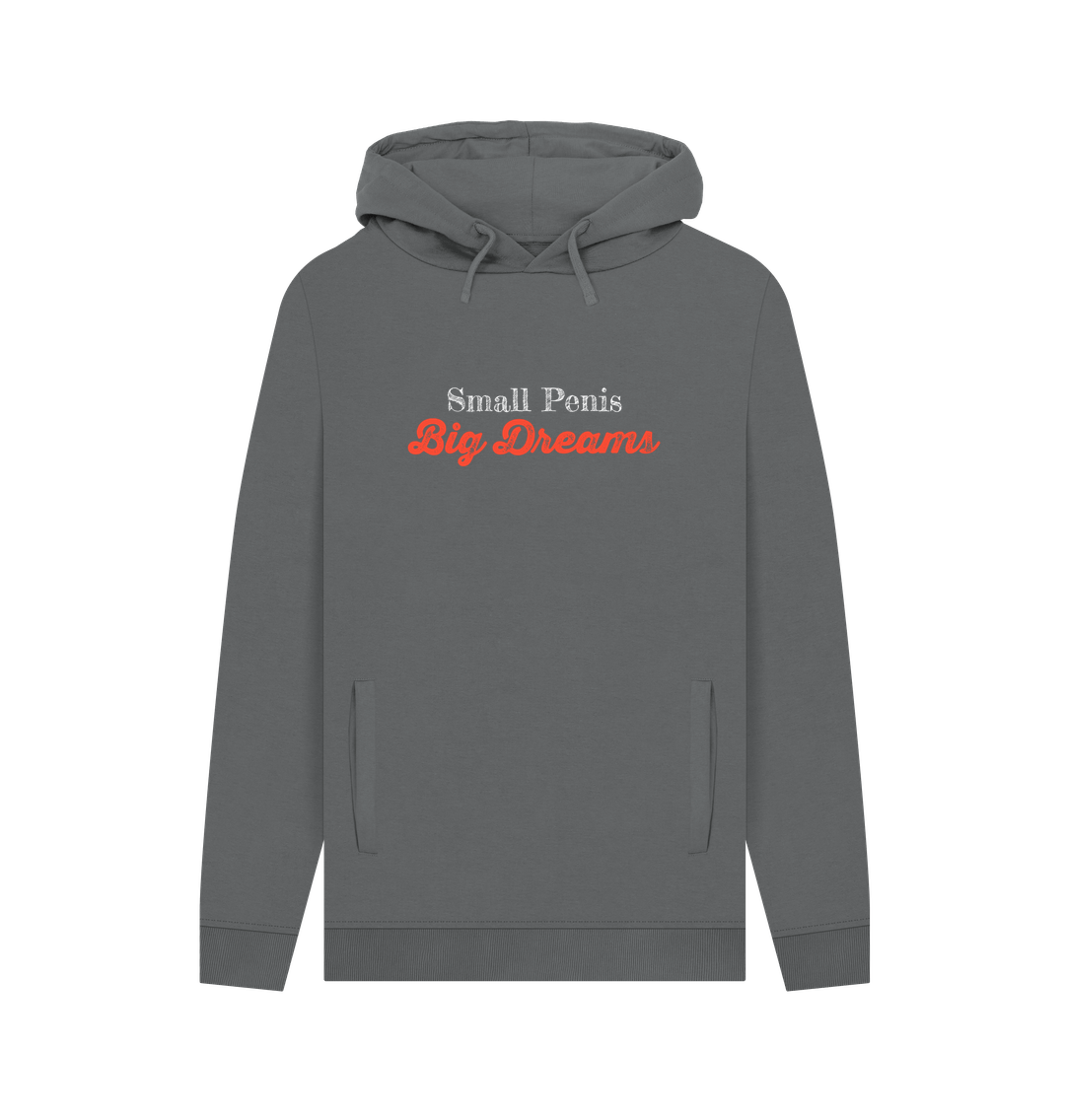 Slate Grey Big Dreams Men's Hoodie