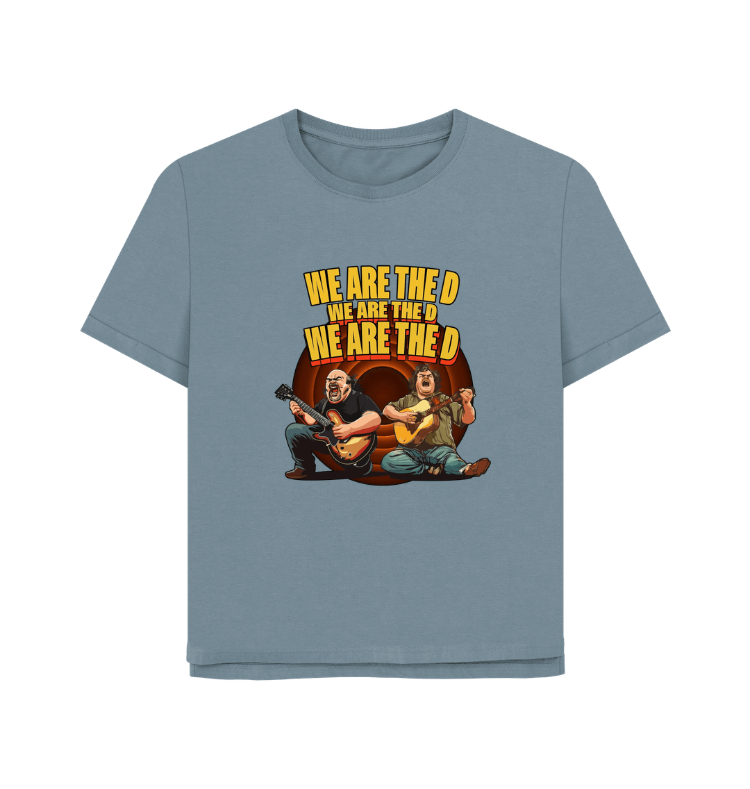 Stone Blue We Are The D Women's Relaxed Fit T-shirt