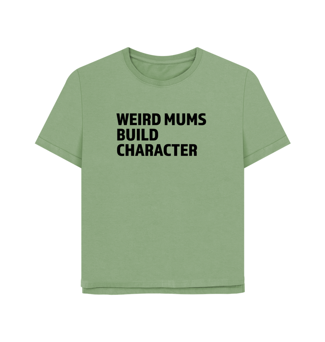 Sage Weird Mums Women's Relaxed Fit T-shirt