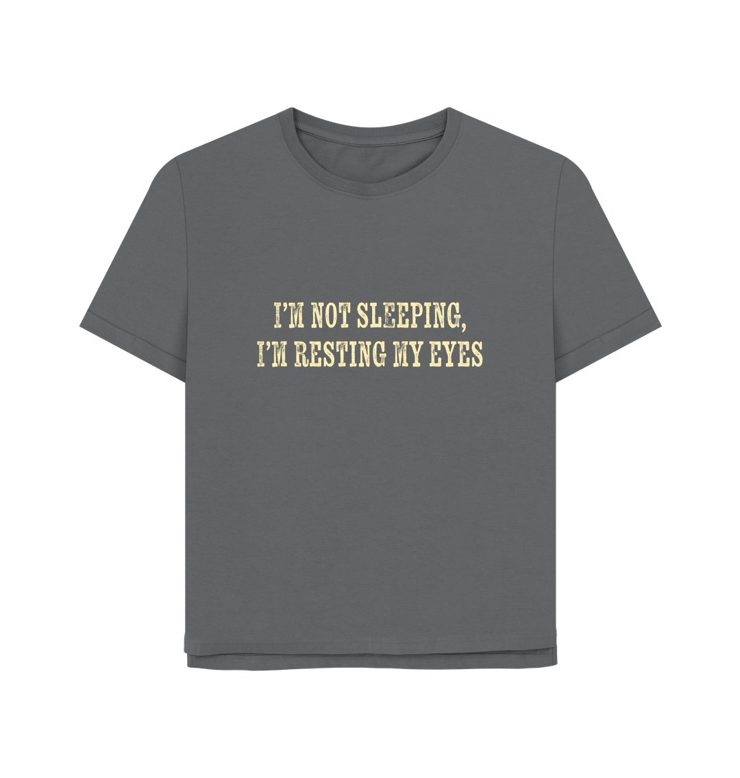Slate Grey Printed T-shirt
