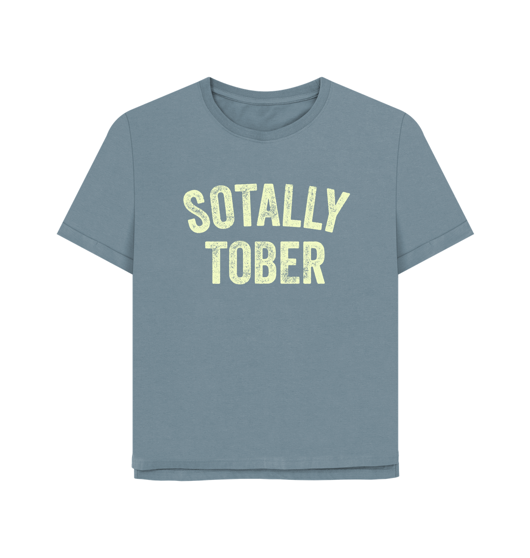 Stone Blue Sotally Tober Women's Relaxed Fit T-shirt
