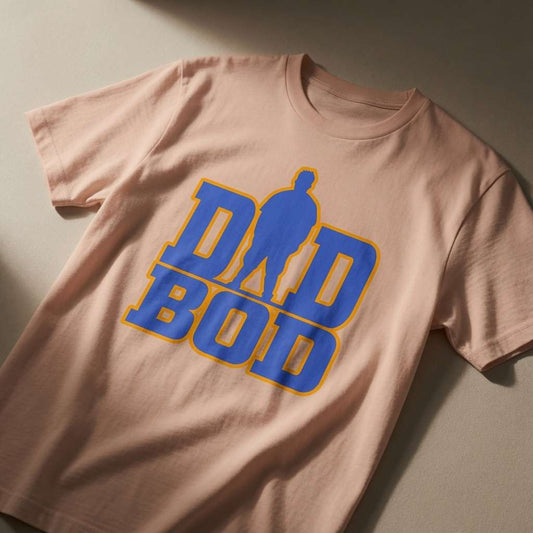Peach Dad Bod t-shirt, funny witty fathers day gift shirt