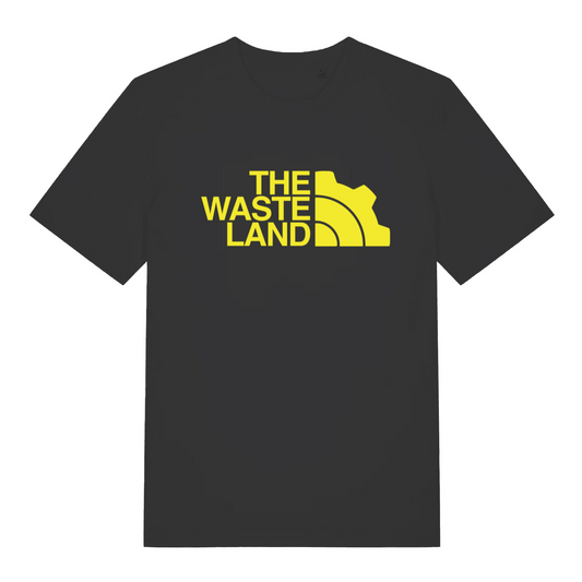 black women's gaming t-shirt with the the 'the wasteland'