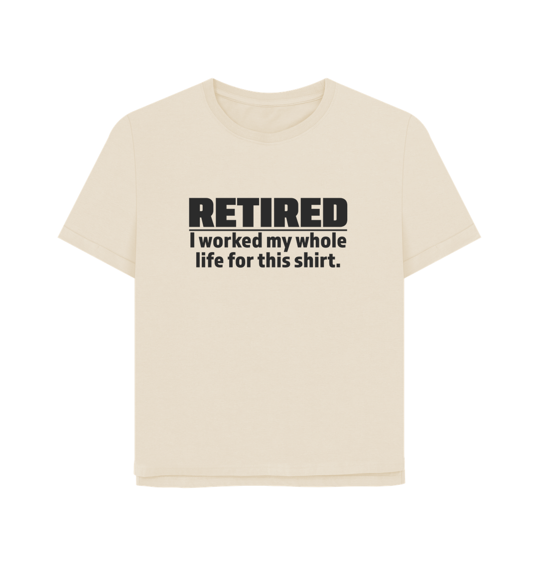 Oat Retired Women's Relaxed Fit T-shirt