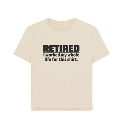 Oat Retired Women's Relaxed Fit T-shirt