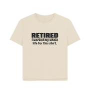 Oat Retired Women's Relaxed Fit T-shirt