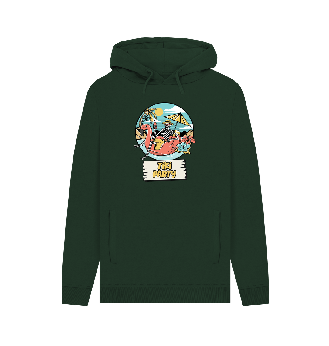 Evergreen Tiki Party Men's Hoodie