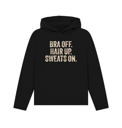 Black Bra Off Women's Hoodie