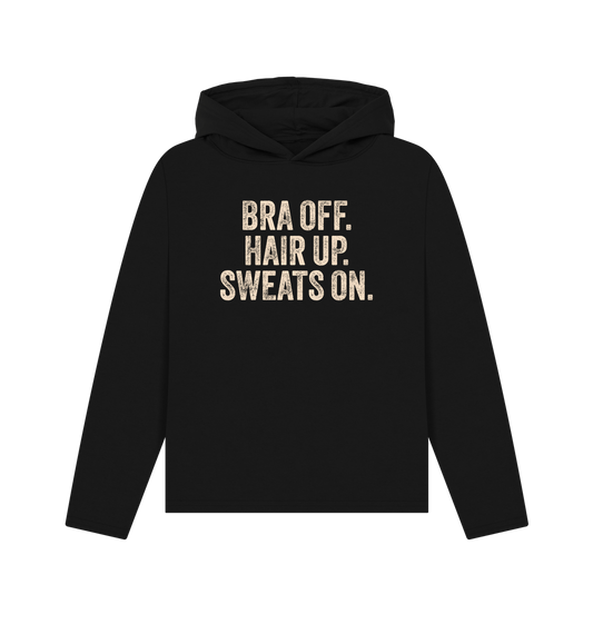Black Bra Off Women's Hoodie