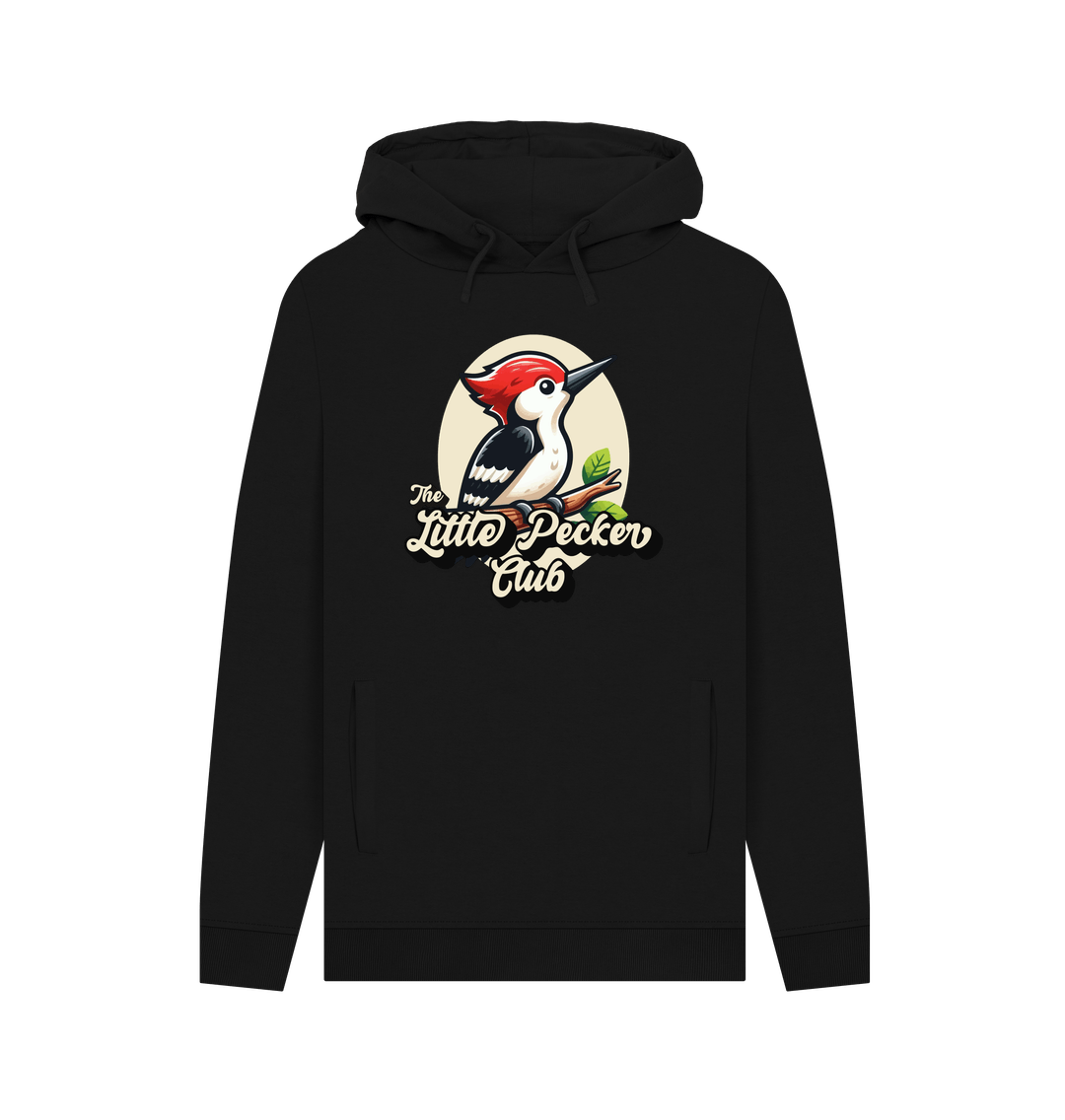 Black Little Pecker Men's Hoodie