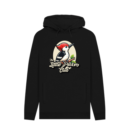 Black Little Pecker Men's Hoodie