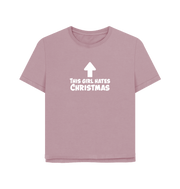 Mauve This Girl Women's Relaxed Fit T-shirt