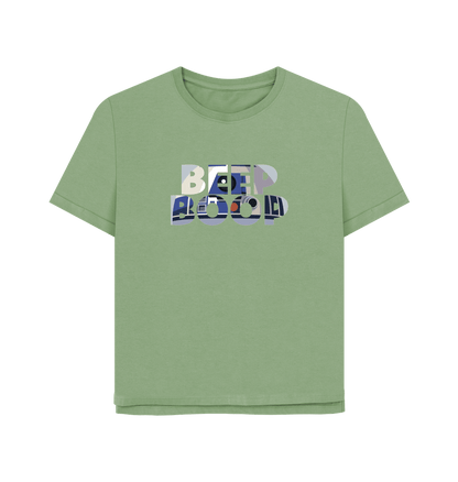 Sage Beep Boop R2 Women's Relaxed Fit T-shirt