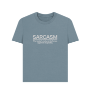 Stone Blue Sarcasm Women's T-shirt
