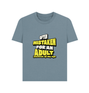 Stone Blue Printed T-shirt