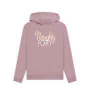Mauve Naughty Forty Women's Hoodie