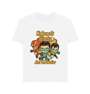 White We Could Be Heroes Women's T-shirt