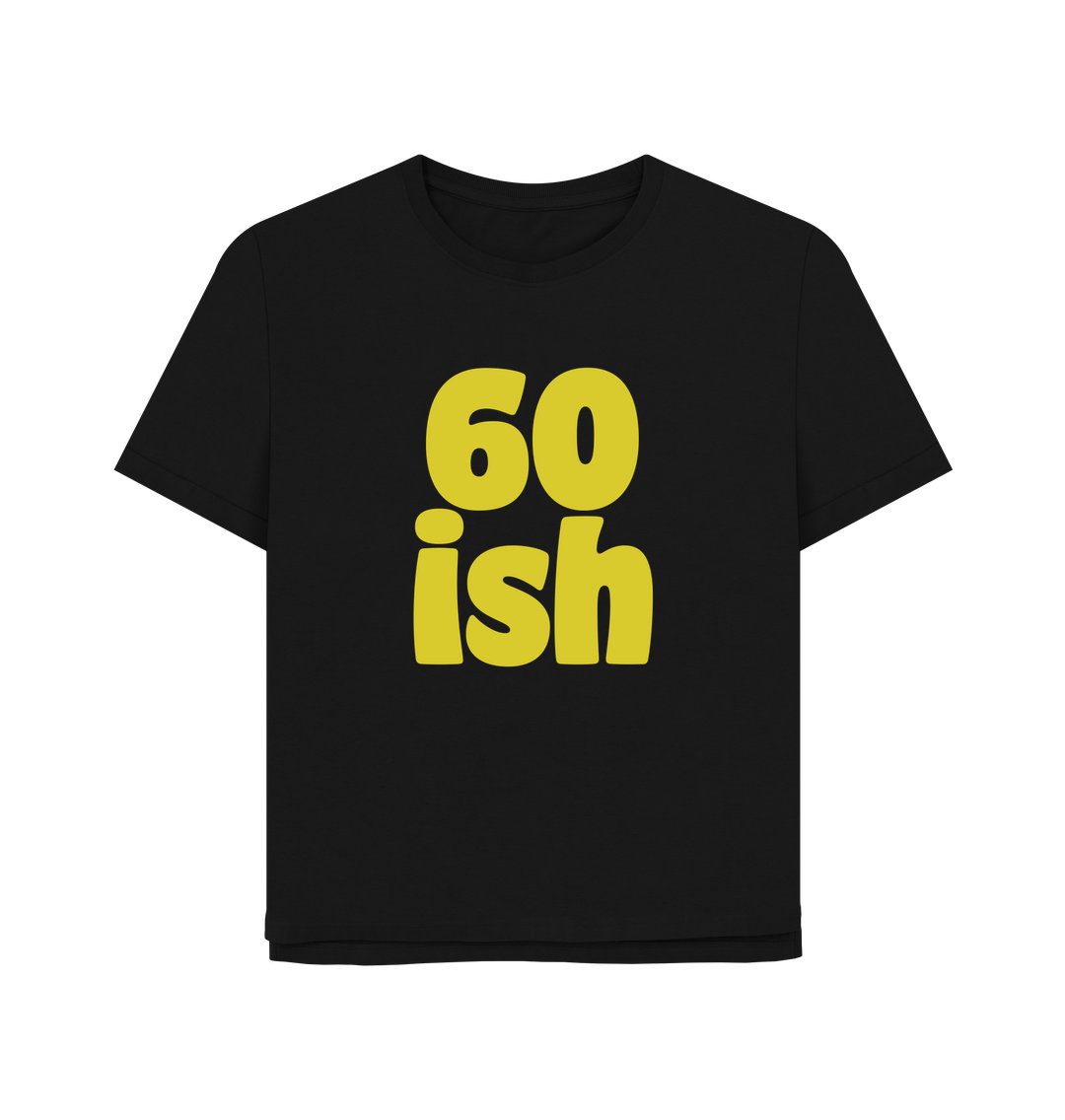 Black Sixty-ish Women's Relaxed Fit T-shirt