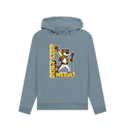 Stone Blue Don't Stop Meow Women's Hoodie
