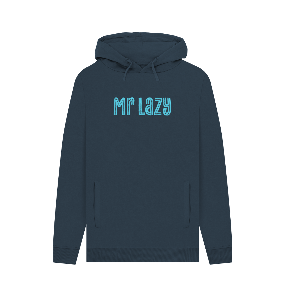 Navy Mr Lazy Men's Hoodie