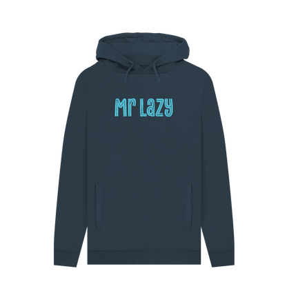 Navy Mr Lazy Men's Hoodie