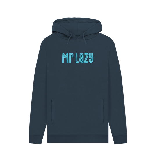 Navy Mr Lazy Men's Hoodie