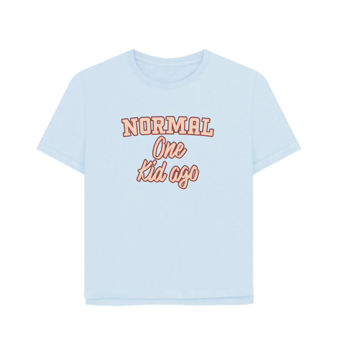Sky Blue Normal One Women's Relaxed Fit T-shirt