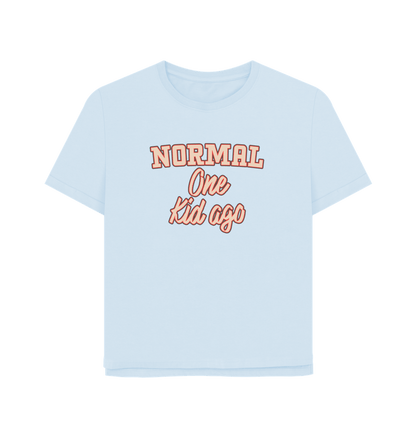 Sky Blue Normal One Women's Relaxed Fit T-shirt