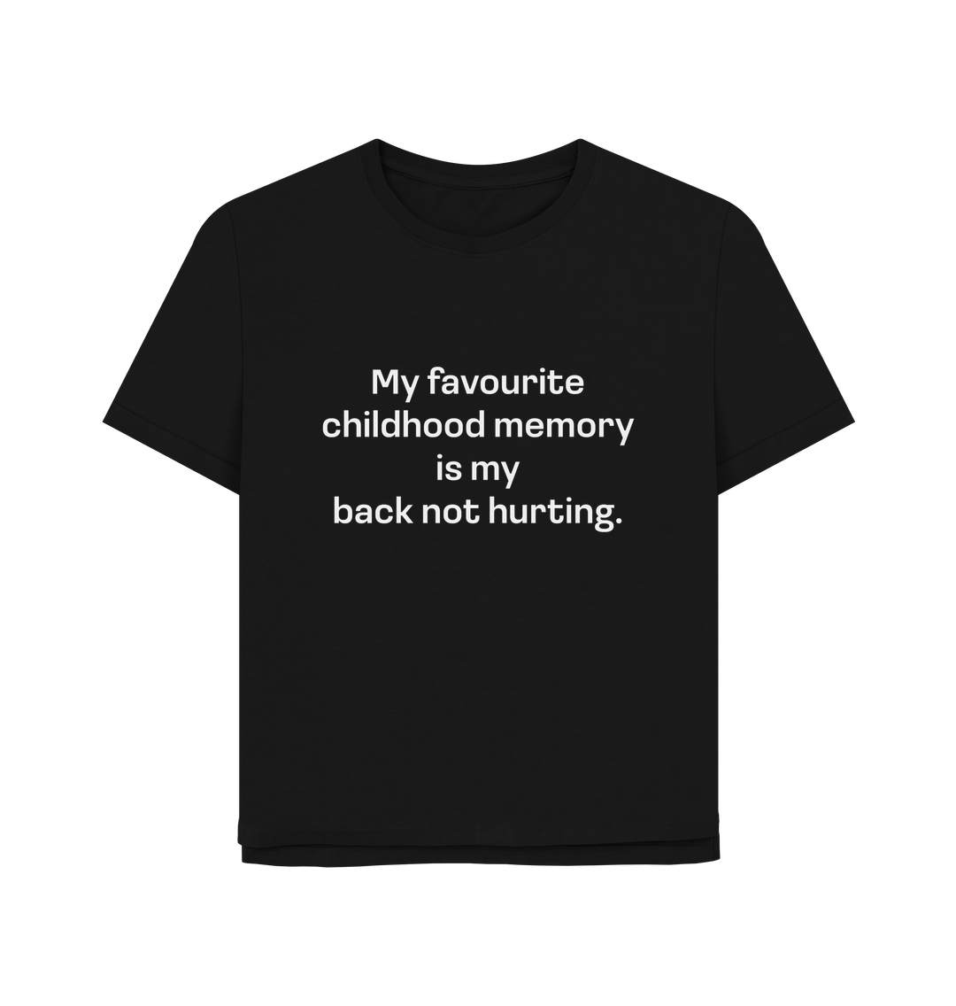 Black Printed T-shirt