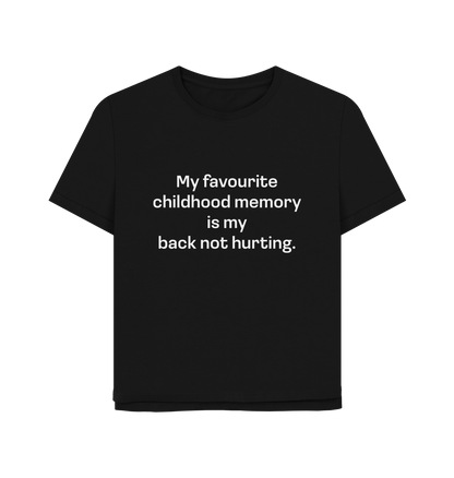 Black Printed T-shirt