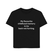 Black Printed T-shirt