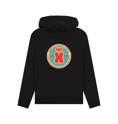 Black Gen X Women's Hoodie