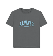 Slate Grey Always Freezing Women's Relaxed Fit T-shirt