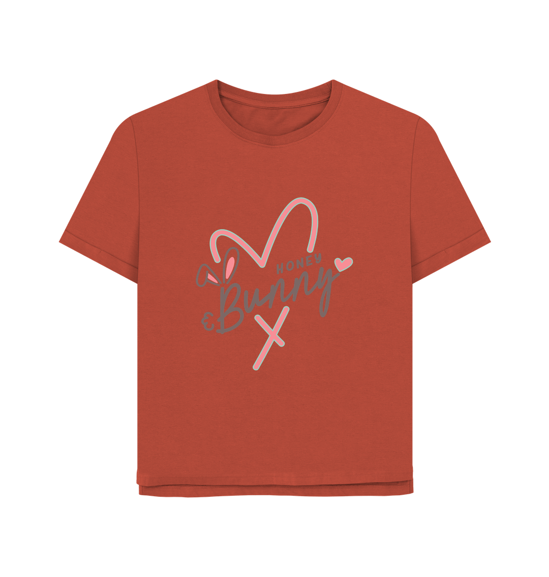 Rust Honey Bunny Women's Relaxed Fit T-shirt