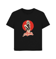 Black Atomic Women's Relaxed Fit T-shirt