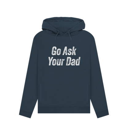 Navy Blue Ask Your Dad Women's Hoodie