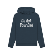 Navy Blue Ask Your Dad Women's Hoodie