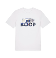 White Printed T-shirt Front