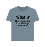 Stone Blue What If Women's T-shirt