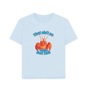 Sky Blue No Hot Tub Women's Relaxed Fit T-shirt