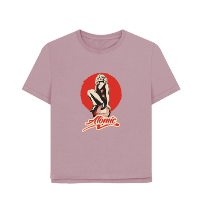 Mauve Atomic Women's Relaxed Fit T-shirt