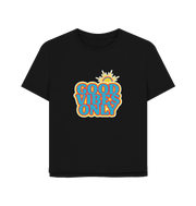 Black Good Vibes Women's Relaxed Fit T-shirt