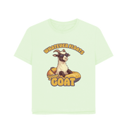 Pastel Green Floats Your Goat Women's Relaxed Fit T-shirt