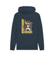 Navy Don't Stop Meow Men's Hoodie