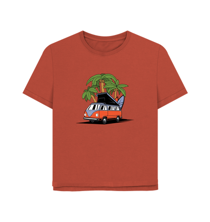 Rust Campervan Women's Relaxed Fit T-shirt